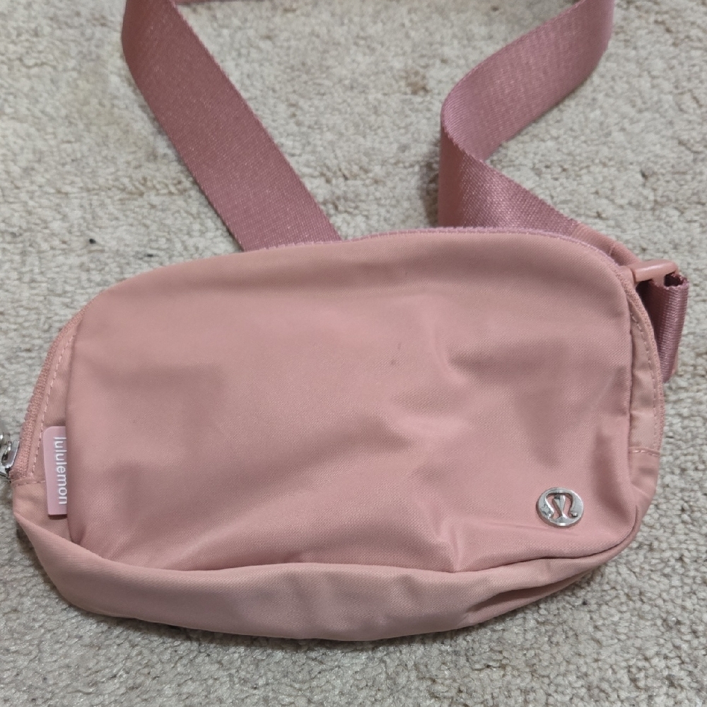 lululemon athletica Blush Pink Crossbody Bag
